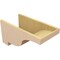 Ekena Millwork 12"W x 24"D x 12"H Wide Newport Rough Cedar Woodgrain TimberThane Corbel, Primed Tan CORUR12X24X12NEWRCPR - alternate 6